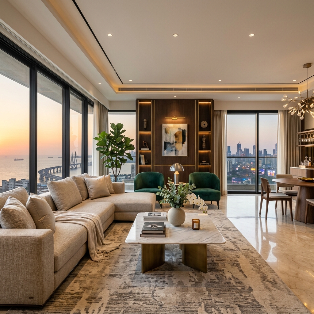 Premium Living Room in Mumbai
