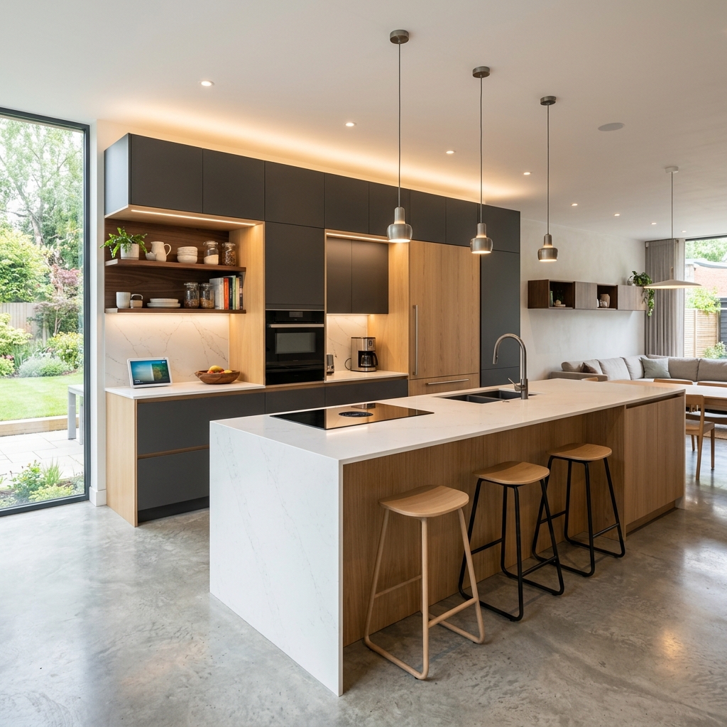 Smart modular kitchen design